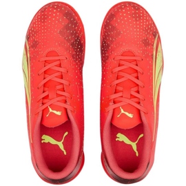Puma Ultra Play It Jr 106927 03 kopačke crvena naranče i crvene 1