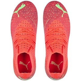 Puma Future 3.4 FG / AG Jr 107010 03 kopačke narančasta narančaste i crvene 1