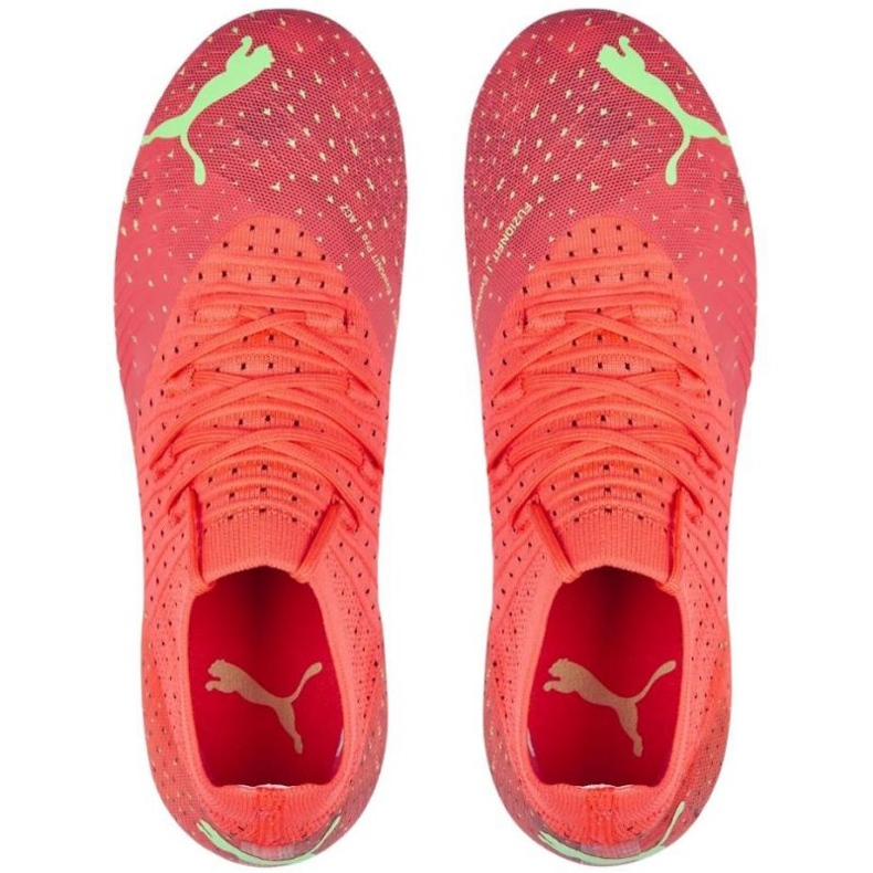 Puma Future 3.4 FG / AG Jr 107010 03 kopačke naranča naranče i crvene 1