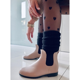 BM Ženske galoše Jodhpur Foxy Khaki bež kaki 1