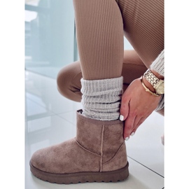 BM Čizme za snijeg od Emusa Lilian Khaki bež 1