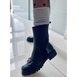 BM Ženske čizme s fleksibilnim Corrin Black gornjištem crna 1