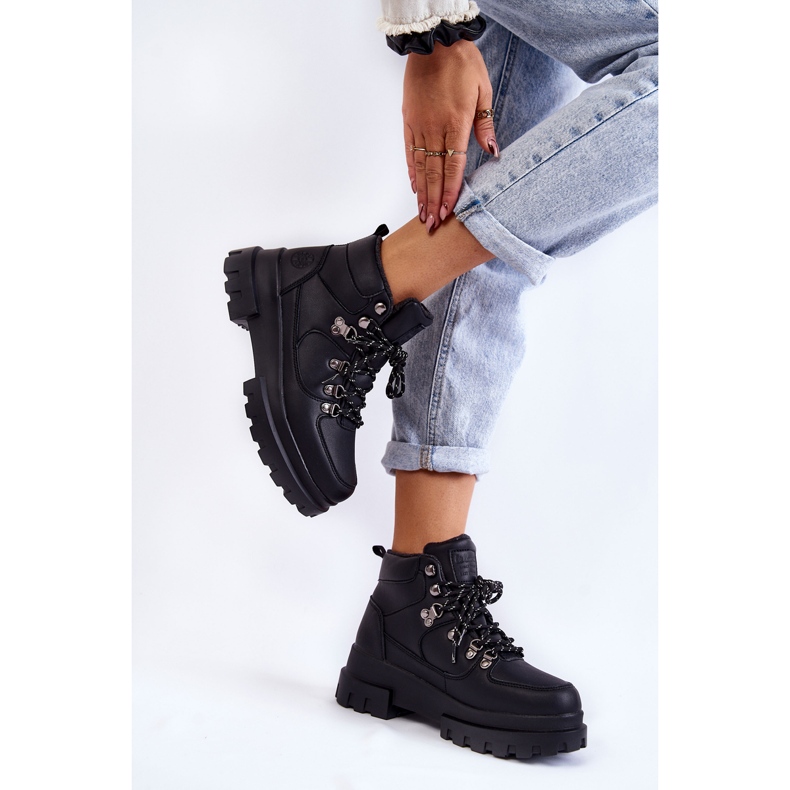 Ženske cipele za planinarenje Lee Cooper LCJ-22-31-1435 Black crno 2