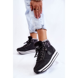 Ženske crne tople čizme Lee Cooper LCJ-22-31-1448 crna 2