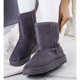 Sive čizme za snijeg Big Star EE274417 siva 2