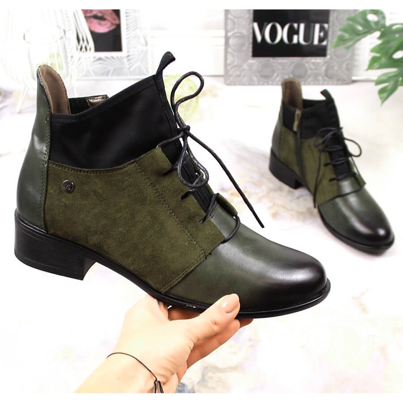 Zelene Jezzi izolirane ženske čizme zelena 1