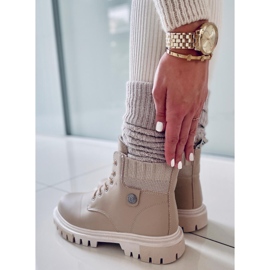 BM Atomic bež ženske čizme trappers 1
