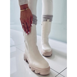 BM Visoke Chelsea čizme Parade Beige bež 2