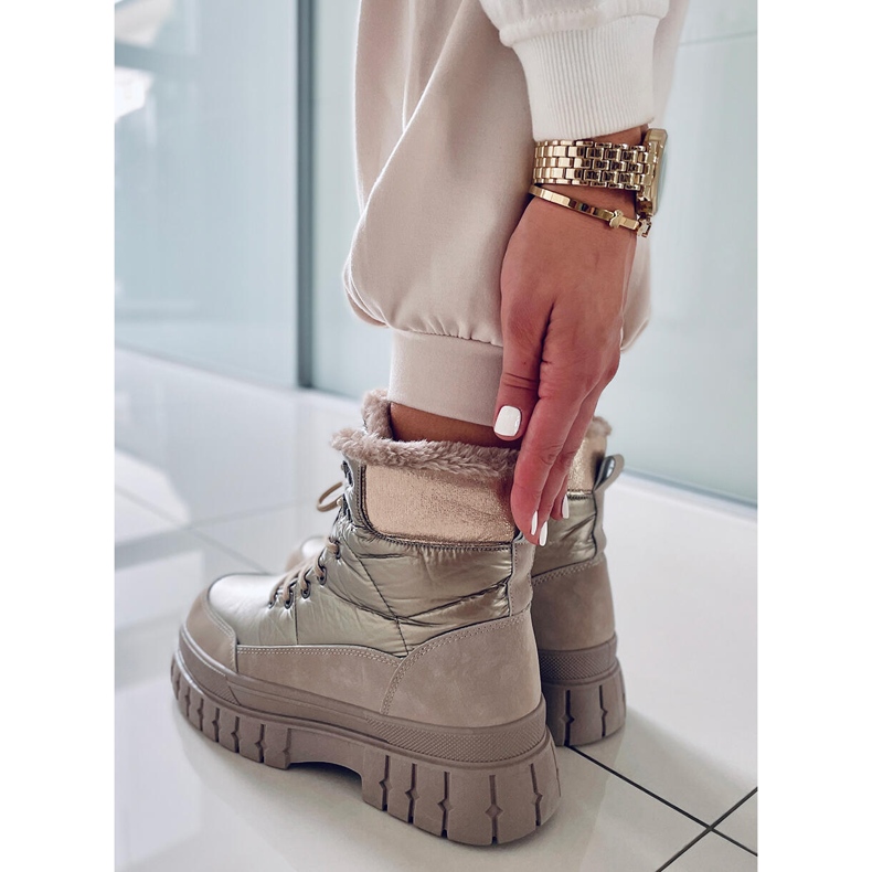 BM Ženske Renn kaki čizme za snijeg 2