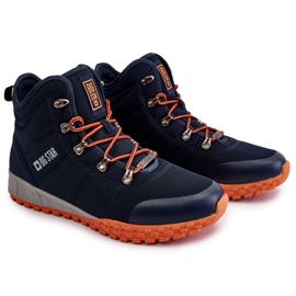 Muške cipele za planinarenje Memory Foam Big Star KK174110 tamnoplava 1