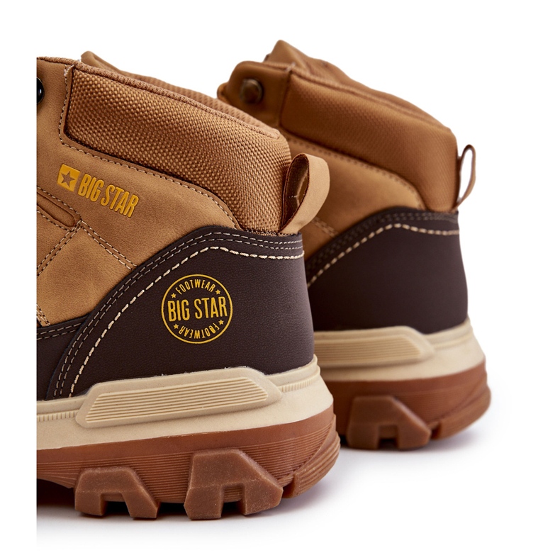 Muške trappers Memory Foam Big Star KK174119 Camel smeđa 1