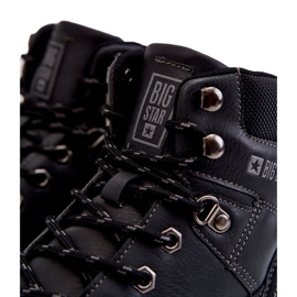 Muške čizme Big Star od memorijske pjene KK174120 crne crno 1