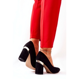 Ženske antilop Lewski pumpe 3117 crne crna 3