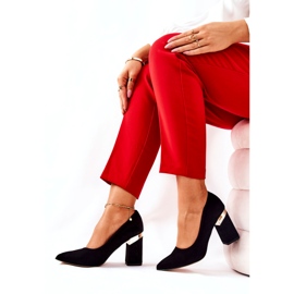 Ženske antilop Lewski pumpe 3117 crne crno 2