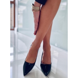 PA1 Anika Black lakirane ženske štikle crno 1