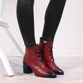 Daily Power Čizme na stupu izolirane M.Daszyński W SAN10B crvena 2