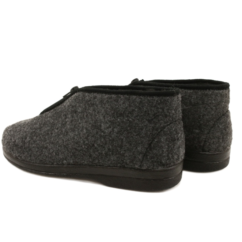 Izolirane muške papuče Felt Adanex 22530- PPP6 Siva 3