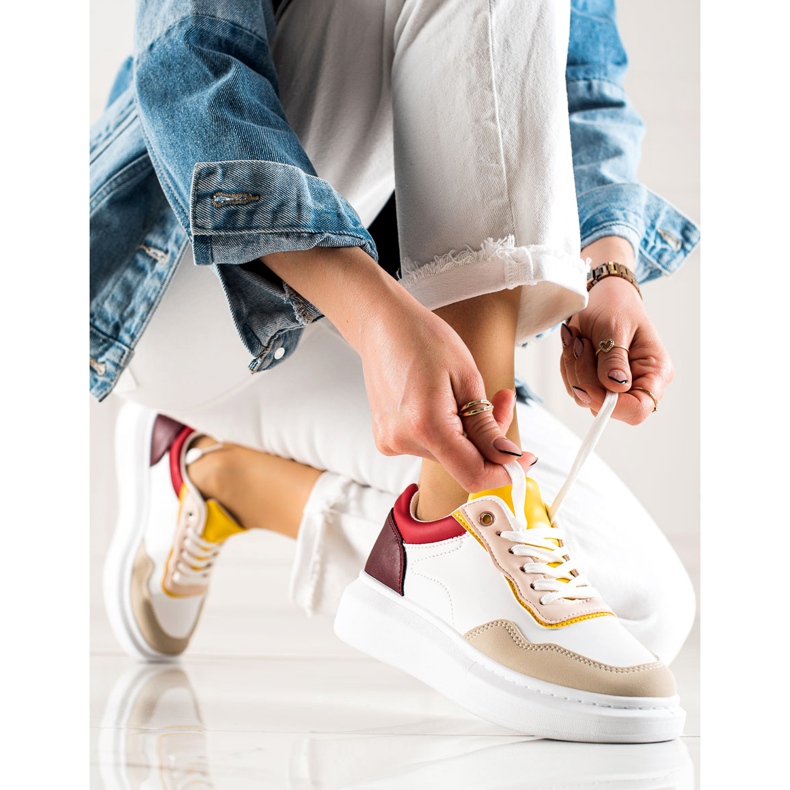 BUONAROTTI Modne sportske tenisice bijela višebojan 1