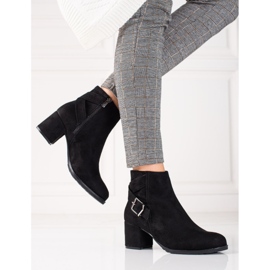 T.Sokolski Gležnjače od brušene kože na Sokolskom stupu crna 2