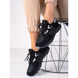 SHELOVET Lagane sportske cipele crna 1