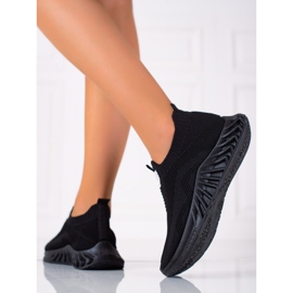 SHELOVET Klizne sportske cipele crna 2