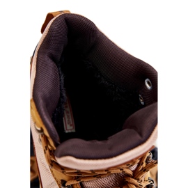 Muške tople cipele za planinarenje Cross Jeans KK1R4020C Camel smeđa 1