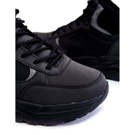 Muške tople cipele za planinarenje Cross Jeans KK1R4031C crne crna 1