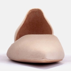 Marco Shoes Suptilne balerine bež 2