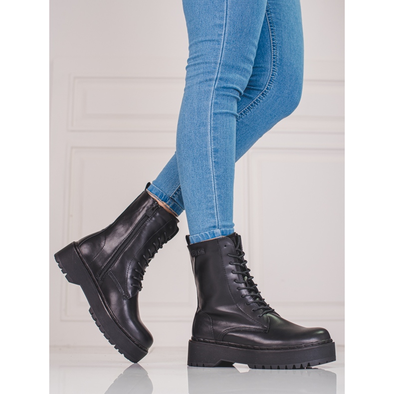 Ženske Big Star torbe na platformi II274509 crno 1