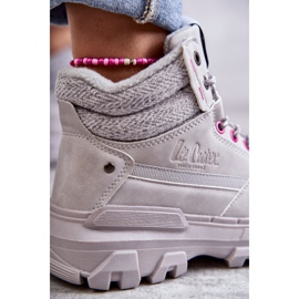 Ženske tople čizme Lee Cooper LCJ-22-01-1373 sive siva 2