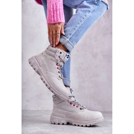Ženske tople čizme Lee Cooper LCJ-22-01-1373 sive siva 1