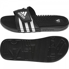 Adidas papuče Adissage M 078260 bijela crna 1