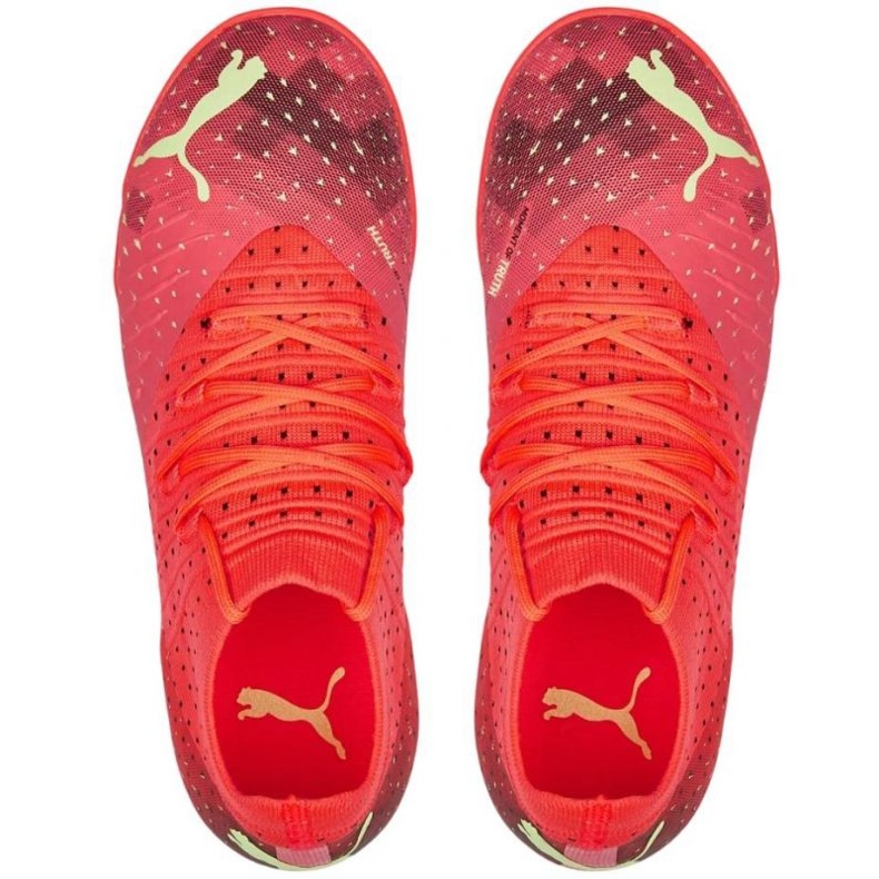Puma Future 3.4 It Jr 107013 03 kopačke crvena narančaste i crvene 1
