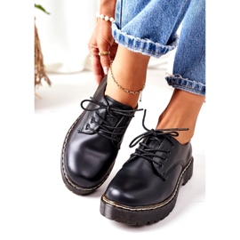 Kožne cipele Oxford Big Star II274107 Crna 1