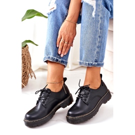 Kožne cipele Oxford Big Star II274107 Crna 2