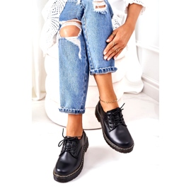 Kožne cipele Oxford Big Star II274107 Crna crno 3