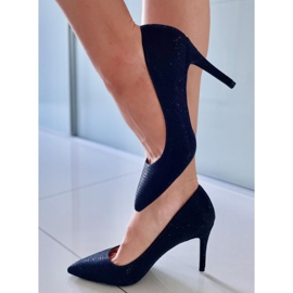 BM Beverly crne večernje potpetice crno 1