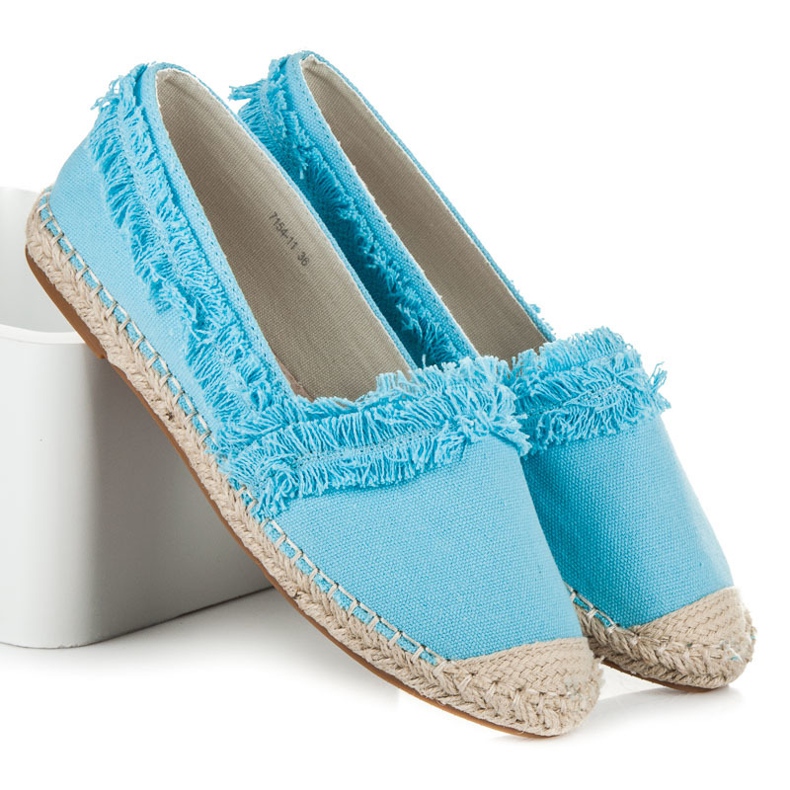Vices Plave espadrile s resama plava 1