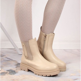 Tople Jodhpur čizme Laura La.Fi W PMR21 bež 2