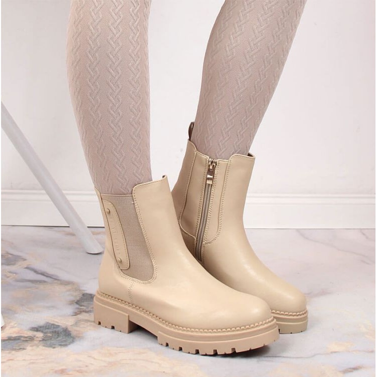 Tople Jodhpur čizme Laura La.Fi W PMR21 bež 2