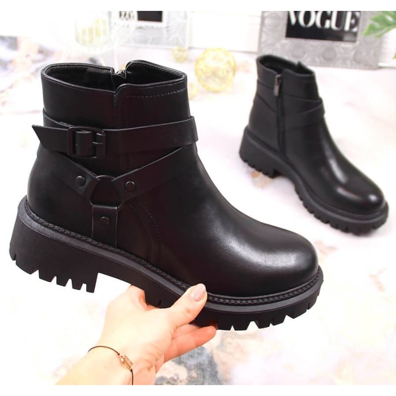 Radnice s kopčom izolirane Laura La.Fi W PMR27 crna 1