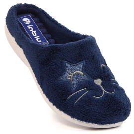 Udobne kućne papuče Inblu W ARC26 plava 1