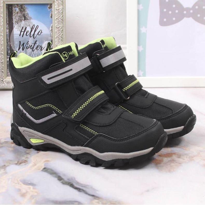 Masita Čičak izolirane čizme McKeylor Jr JAN171 crna 2