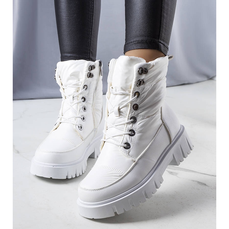 PA1 Anderson ženske bijele čizme za snijeg bijela 1