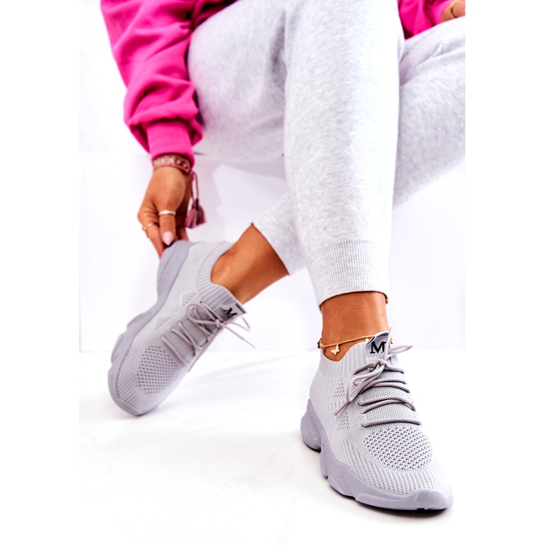 PS1 Sportske cipele Tenisice od tkanine Sivi Nolene siva 2