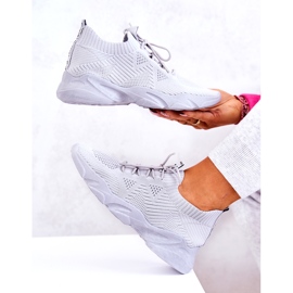 PS1 Sportske cipele Tenisice od tkanine Sivi Nolene siva 4