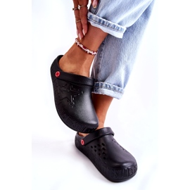 Lagane ženske papuče Kroks Big Star II275001 crne crna 5