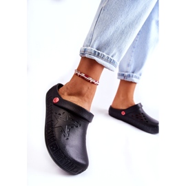 Lagane ženske papuče Kroks Big Star II275001 crne crna 3