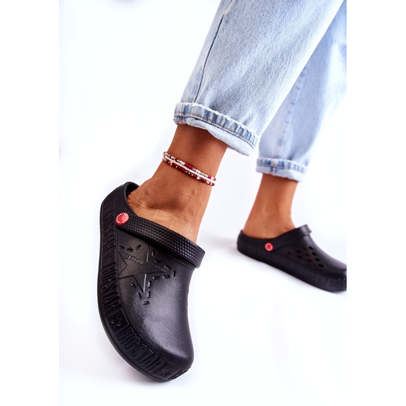 Lagane ženske papuče Kroks Big Star II275001 crne crna 3