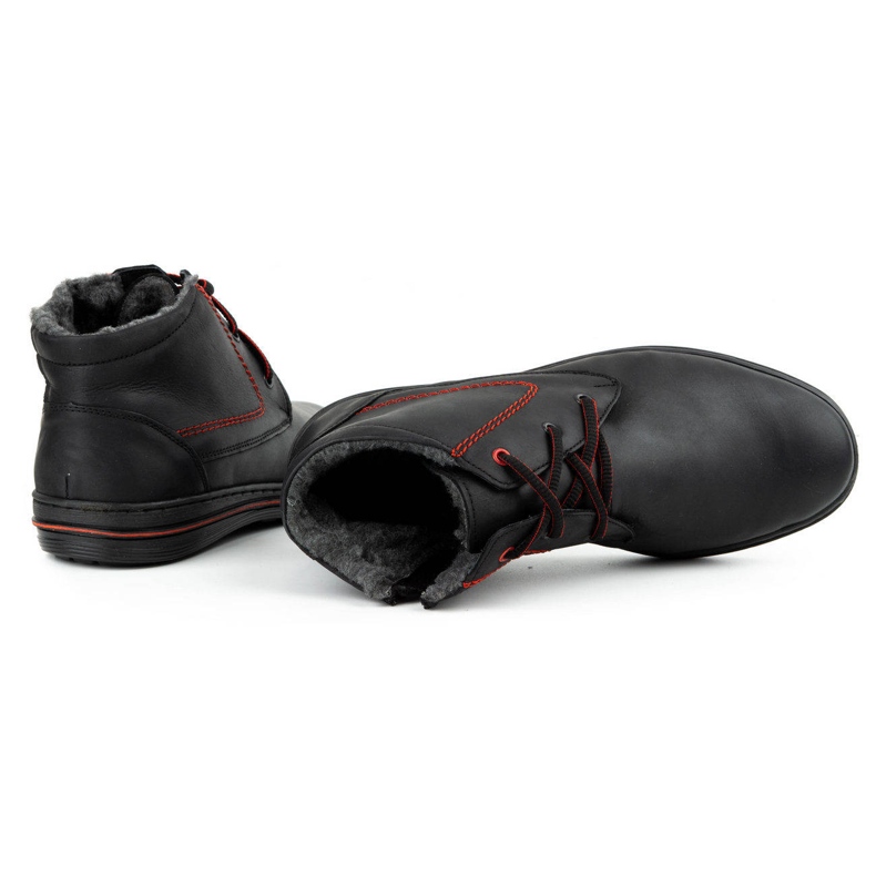 Polbut Ženske zimske izolirane čizme 339 crne crna 3